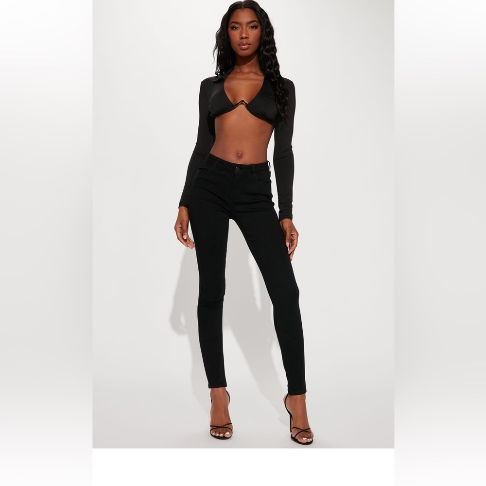 Fashion Nova - classic mid rise skinny jeans